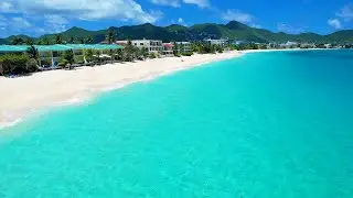 Beautiful Drone Footage of the Beaches of St. Maarten