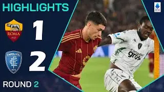 Roma-Empoli 1-2 Highlights | Lega Serie A 2024/25