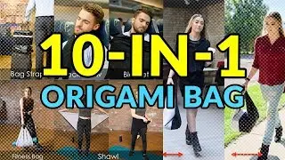 10-in-1 Origami Bag