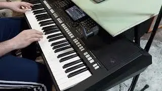 ДЕТСТВО ЛАСКОВЫЙ МАЙ проигрыш на синтезаторе YAMAHA PSR S775