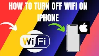 How to Turn Off WiFi on iPhone (2024)