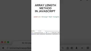 how to use length function in array in javascript 