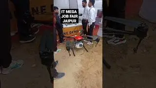 IT MEGA JOB FAIR DRONE FOR AGRICULTURE #ytshorts #youtube #trending #tech #technology #viral