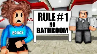 My SCHOOL Had RULES.. I Broke Them ALL In Brookhaven RP!!