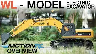 WL-Model 16800 1/16 Scale RTR Excavator Overview - Motion RC