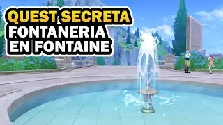 ✨QUEST SECRETA: FONTANERIA EN FONTAINE ( MISION DE MUNDO Y PUZZLES ) | GENSHIN IMPACT 4.0 |