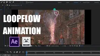 Loopflow animation in after effects