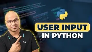 #18 Python Tutorial for Beginners | User input in Python | Command Line Input