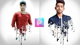 PicsArt Splatter Effect | PicsArt Photo Editing🔥 