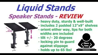 Liquid Stands Speaker Stands Review