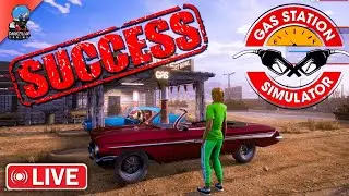 Making MONEY in My Gas Station - Gas Sation Simulator - LIVE STREAM