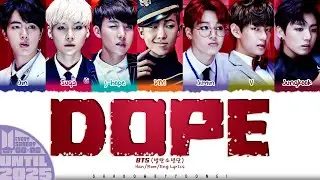 BTS (방탄소년단) 'Dope' Lyrics [Color Coded Han_Rom_Eng] | UNTIL 2025 #35