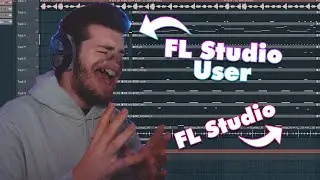 FL Studio User Tries to Make a BEAT in FL Studio! (SUPER HARD)