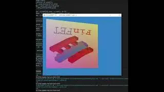 Z-buffer, wobbly texture mapping - Software 3D Engine, Python Pygame with Numba