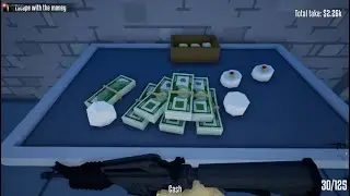 robbing a jewellery store