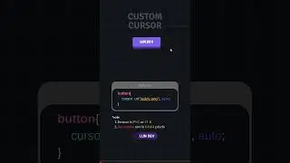 Custom Cursor using CSS #coding #design #code #developer #webdevelopment #javascript #html #css