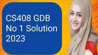 CS408 GDB NO 1 Solution 2023 || CS408 gdb  1 solution 2023 || CS408 - Human Computer Interaction