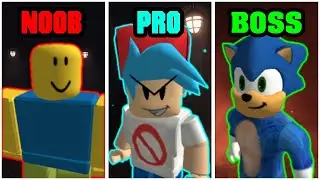 Roblox Doors Floor 2 NOOB vs PRO vs BOSS