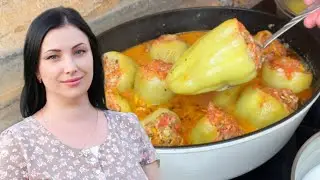 Фаршированные перцы по домашнему, мой любимый рецепт