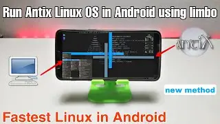 Run Antix Linux OS in Android Phone Using Limbo PC Emulator | Fastest Linux for Android