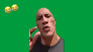 The rock reacts to... Green Screen🤨