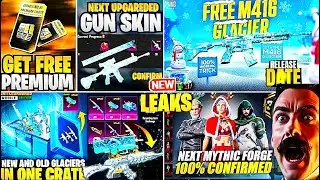 Next Premium Crate OMG 😱 M249 & Mythic Forge Guadiana Set OMG 😱 | UZI Glacier OMG 😱 | PUBGM