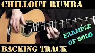 Spanish Guitar Gipsy Latin Rumba Backing Track D Minor
