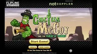 (FLASH MUSIC)- Cactus McCoy and the Curse of the Thorns [OST 1- Main Menu]-  EP:21