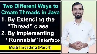 How to Create Thread using Thread class and Runnable interface in java by Deepak