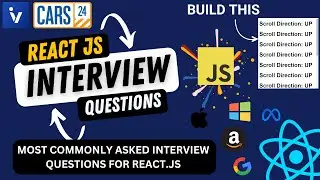 React Machine Coding Interview Question - Custom hook to detect if the scrollbar is going up or down