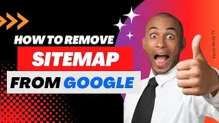 How to delete sitemap from google search console