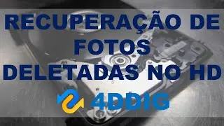 COMO RECUPERAR FOTOS APAGADAS DO HD FORMATADO COM 4DDiG - RECUPERE DADOS PERDIDOS EM TRÊS ETAPAS!