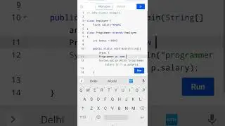 Inheritance example Java program 