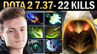 Juggernaut Gameplay Miracle with 22 Kills and Butterfly - Dota 7.37