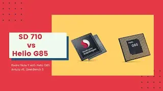 Mediatek Helio G85 vs Snapdragon 710🔥Helio G85 vs SD 710🤔Antutu, Geekbench, Pubg, Heating, Camera.