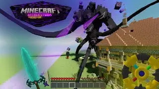 Wither Storm Add-on Small update[MCPE-MCBE]Wither Storm In Minecraft,EnderFoxBoy MC,Ep8🦊!!!