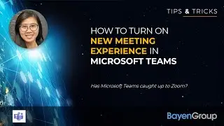 Microsoft Teams - New Meeting Experience