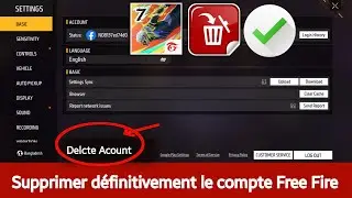 Comment supprimer définitivement un compte Free Fire | Supprimer un compte Garena Free Fire (2024)