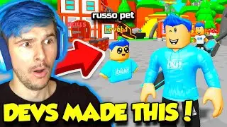 The DEVS Made A RUSSO PET In Happy Simulator 2 AND I GOT INFINITE HAPPINESS!! (Roblox)