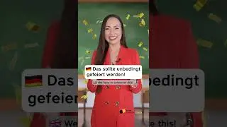 🎉Wir feiern GEBURTSTAG -20% auf ALLE DEUTSCHKURSE (Deutsch lernen | A1 A2 B1 B2 C1 C2) #shorts