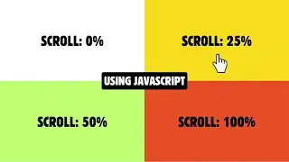 Change Background Color On Scroll using JavaScript