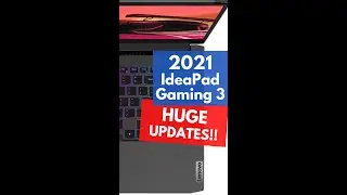 2021 Lenovo IdeaPad Gaming 3 HUGE Updates 🔥 #Shorts