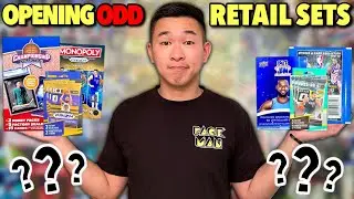 Opening odd retail sports card sets from Walmart and Target! 🤨