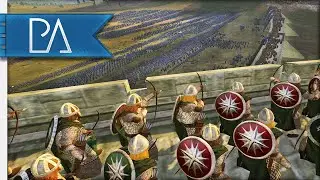 SIEGE OF HELMS DEEP - 10,000 Uruk-hai March to War! - Lord of the Rings - Third Age Reforged