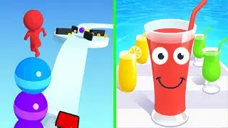 Juice Run Vs Stack Rider🔷🧿Walkthrough Android iOS Gameplay HDE32