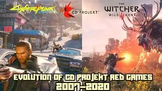 Evolution of CD Projekt Red Games 2007-2020