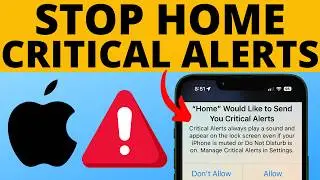 How to Fix iPhone Stuck in Home Critical Alerts