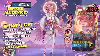 NEW! Script Skin Angela Kishin Densetsu No Password - Full Effect & Sound - Latest Patch