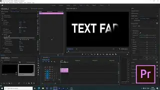 🆕how To Fade Text In And Out On Premiere Pro 2020 🏼👉 Premiere Pro Text Fade In Solution