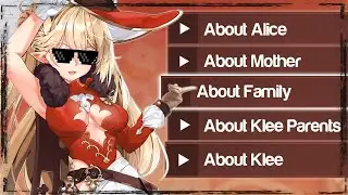 Other Characters |KLEE,MONA,ALBEDO| Talk about Alice - Genshin Impact